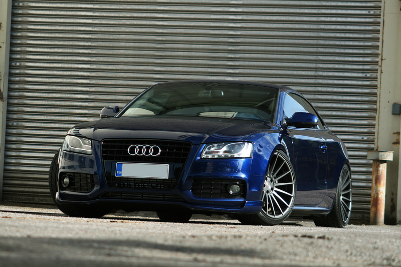 Stance Wheels SC-7 Slate Grey on Audi A5